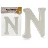 LETTRE N POLYSTYRENE 13,5X15CM