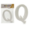 LETTRE Q POLYSTYRENE 13,5X15CM