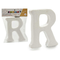LETTRE R POLYSTYRENE 13,5X15CM