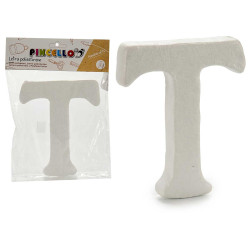 LETTRE T POLYSTYRENE 13,5X15CM