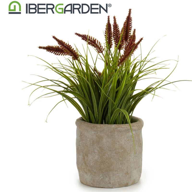 EPI POT DE FLEURS CIMENT CORDE ASSOR2