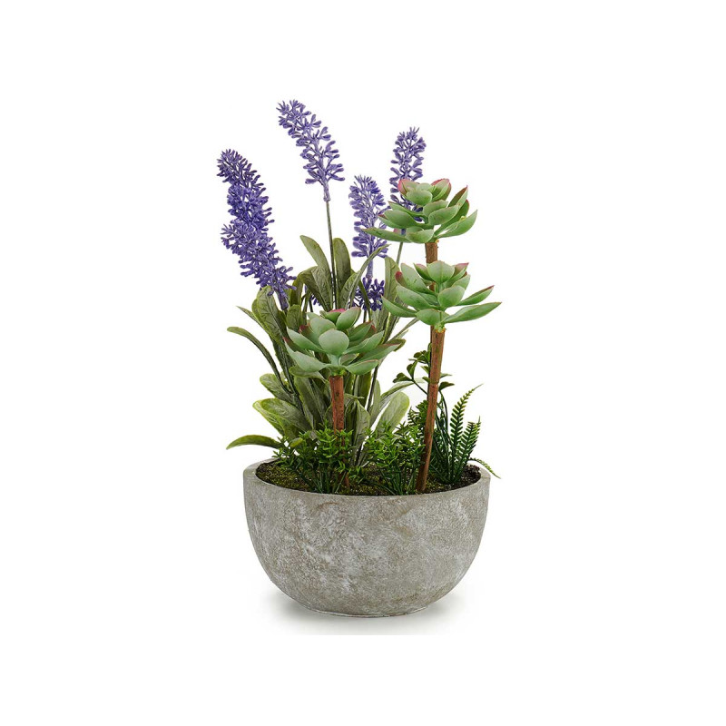 PLANTE ARTIFI LAVANDE POT DE FLEURS CIME