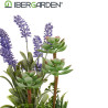 PLANTE ARTIFI LAVANDE POT DE FLEURS CIME