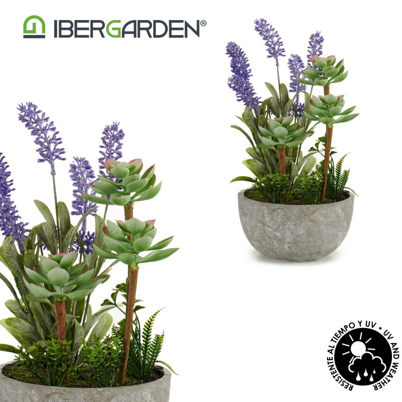 PLANTE ARTIFI LAVANDE POT DE FLEURS CIME
