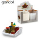 ORGANIZZATORE CUCINA PLASTICA BIANCO