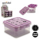 GUARDA JOIAS PLASTICO COM FECHO