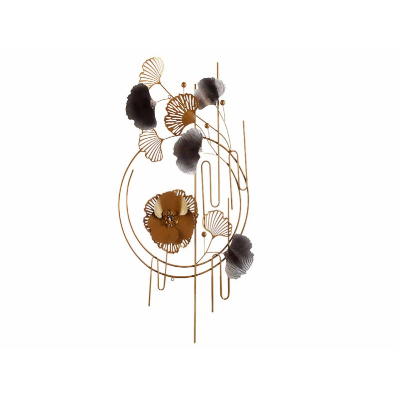 HORIZONTAL ABSTRACT FLOWER MURAL 