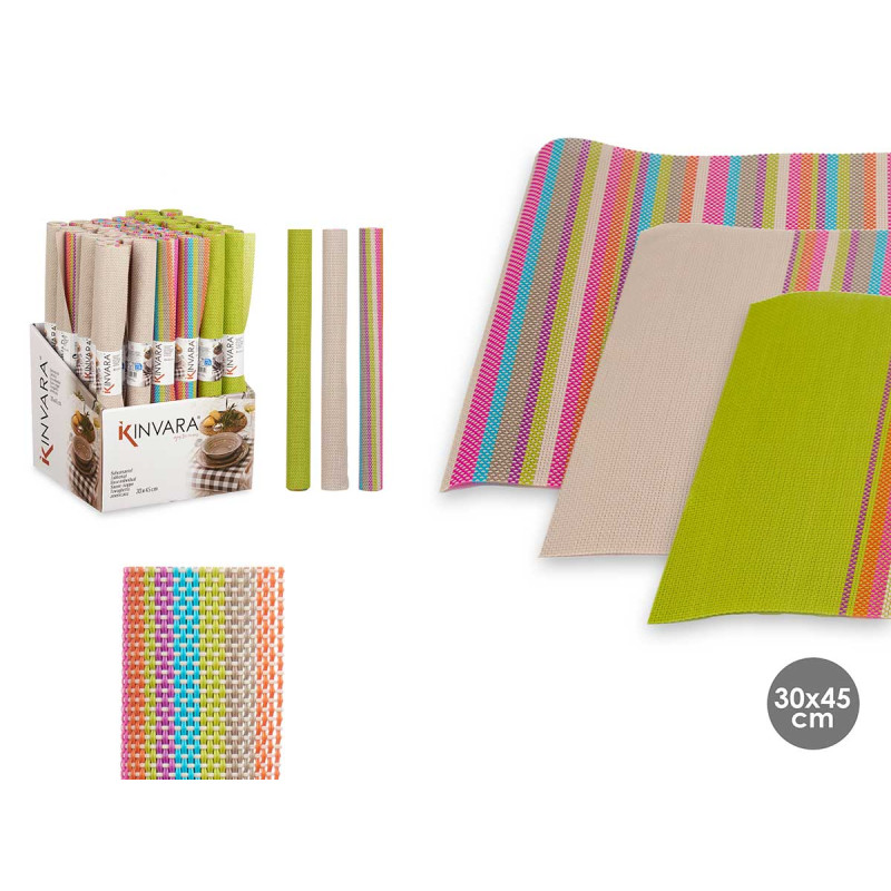 INDIVIDUAL 30X45 RISCAS VARIAS COR SORT
