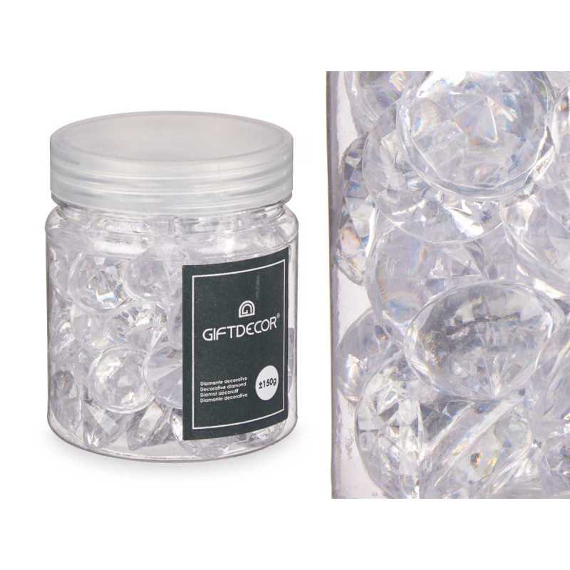 BARATTOLO 150GR DIAMANTI GR TRASPARENTE