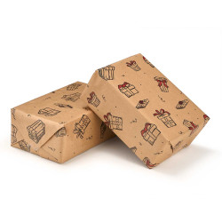 ROULEAU PAPIER CADEAU 70X200 KRAFT CADEA