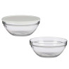RECIPIENTE REDONDO CHEFS COM TAMPA BRANCA 2500ML 