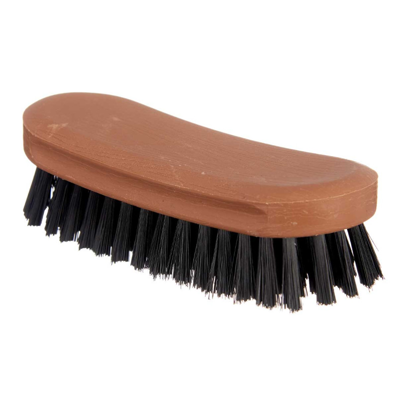 MEDIUM BLACK PLASTIC SHOE BRUSH  