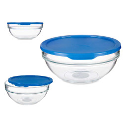 CAISSE D CUISINE ROND CHEF AVEC COUVERC BLE 1135ML