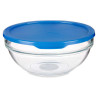RECIPIENTE REDONDO CHEFS COM TAMPA AZUL 1135ML