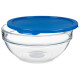 RECIPIENTE REDONDO CHEFS COM TAMPA AZUL 1135ML