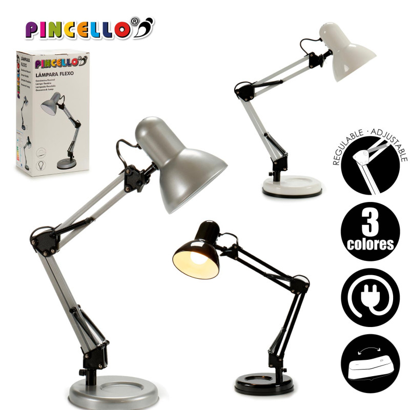 LAMPADA FLESSIBILE METALLO MOLLE ASSORTI