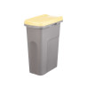 PAPELEIRA COM SACO 25L AMARELO