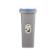 BIN WITH BAG HOLDER 25L BLUE