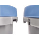 BIN WITH BAG HOLDER 25L BLUE