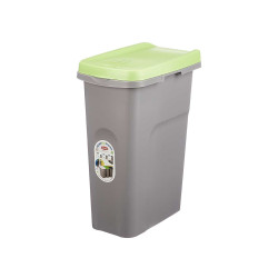 PAPELEIRA COM SACO 25L VERDE