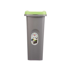 PAPELEIRA COM SACO 25L VERDE