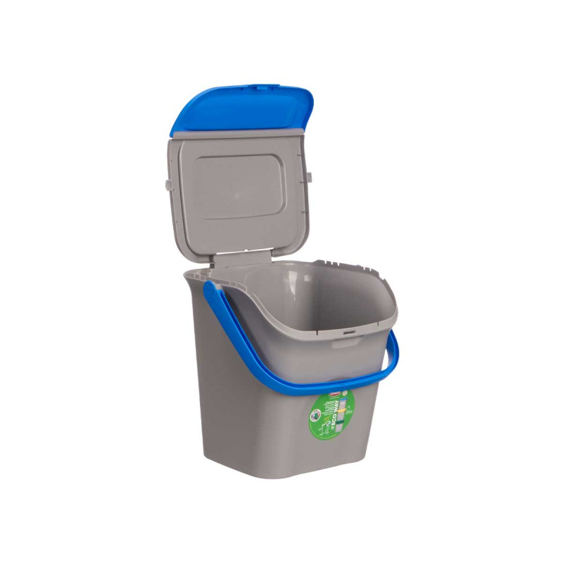 28L STACKABLE ECOWAY BLUE TRASH BIN