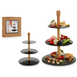 ETAGERE TABLEAU 3 ETAGES ROND