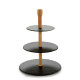 ETAGERE TABLEAU 3 ETAGES ROND