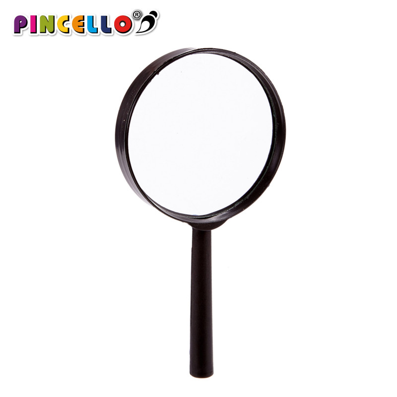 GLASS MAGNIFIER WITH HANDLE DIAM 6CM
