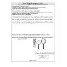 GLASS MAGNIFIER WITH HANDLE DIAM 6CM