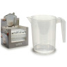 PLASTIC MEASURING JAR TRANSPAR 1,3 LTS