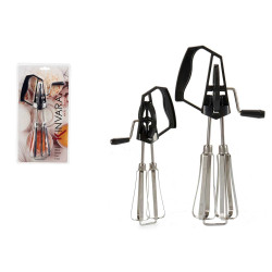WHISK TWO RODS BLACK HANDLE