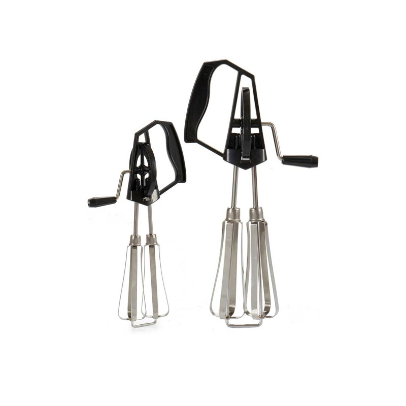 WHISK TWO RODS BLACK HANDLE