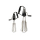WHISK TWO RODS BLACK HANDLE