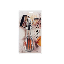 WHISK TWO RODS BLACK HANDLE