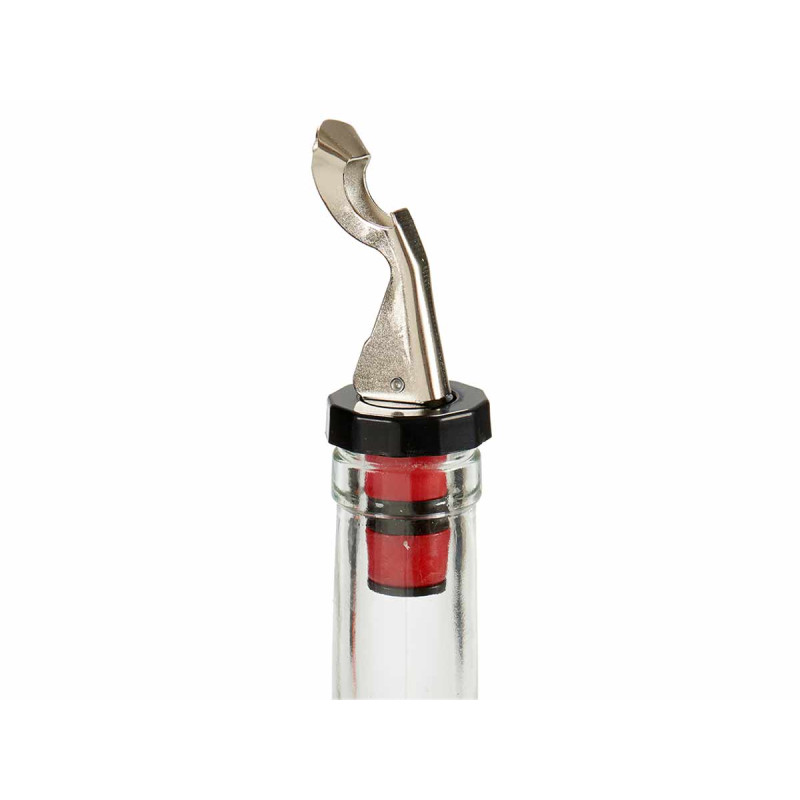 SET 2 TAPPI BOTTIGLIA METALLO SILICONE
