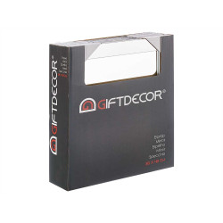 SPECCHIO 38X48 CORNICE ARGENTO