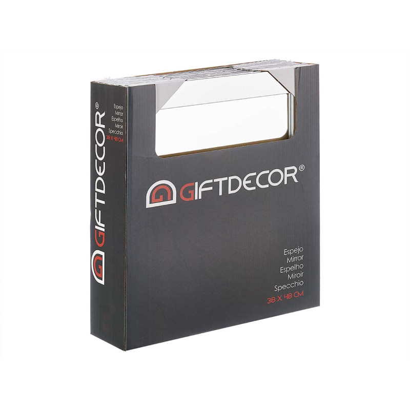 SPECCHIO 38X48 CORNICE ARGENTO