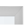 MIROIR 38X48 CADRE ARGENT