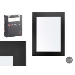 MIRROR 38X48 BLACK FRAME