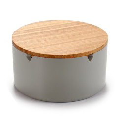 PORTAGIOIE PLASTICA SPECCHIO GRIGIO