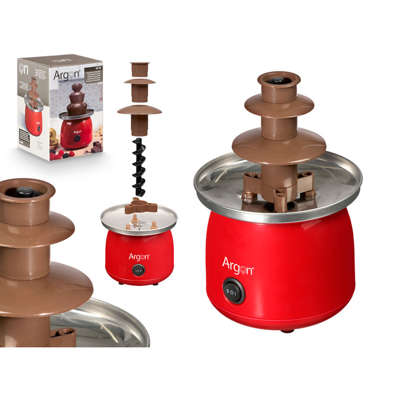 FONTANA DI CIOCCOLATA ROSSA 35W