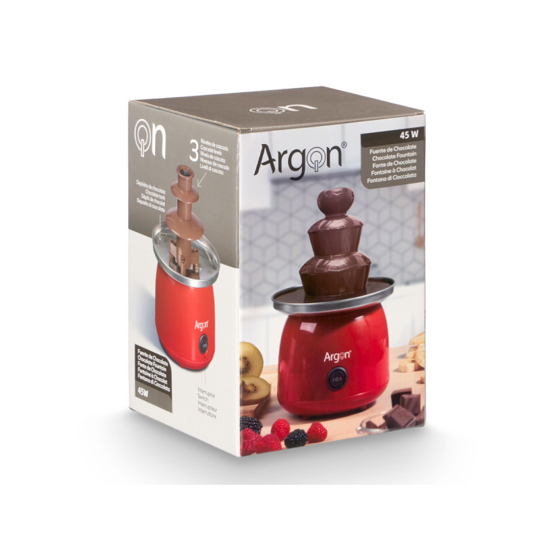 FONTE DE CHOCOLATE VERMELHA 35W