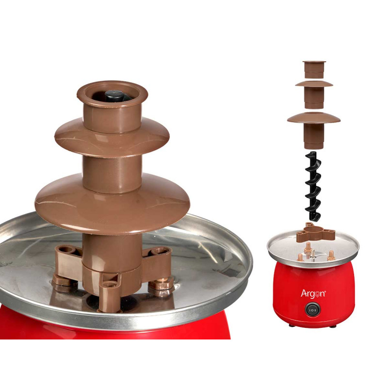 FONTE DE CHOCOLATE VERMELHA 35W
