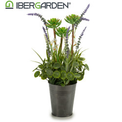 VASO METAL LAVANDA SORT 2 MODELOS