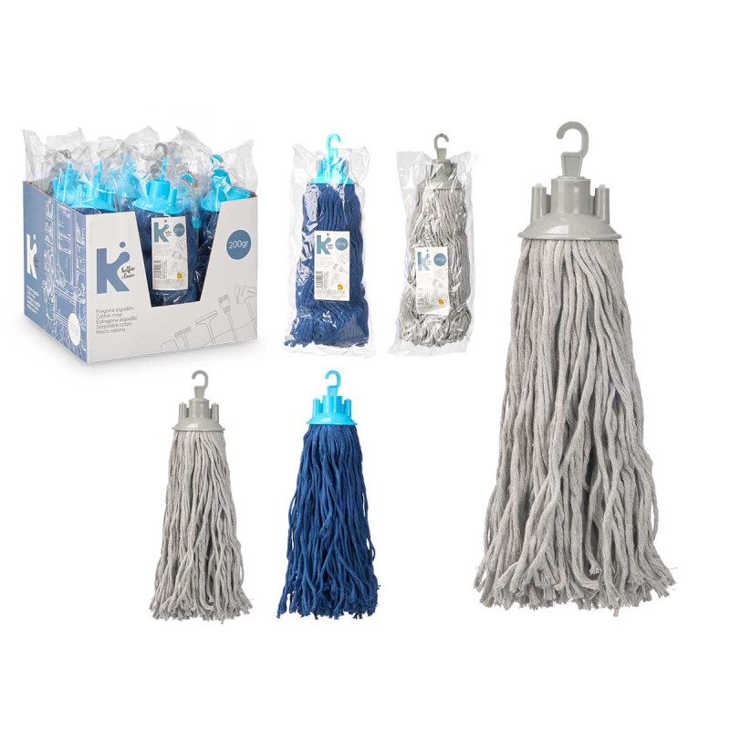 COTTON MOP HEAD 200GR COLOUR MIX 2 COLOR