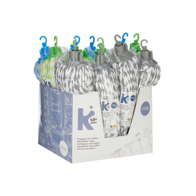 ESFREGONA MICROFIBRA 150GR ENTRANÇADA SO