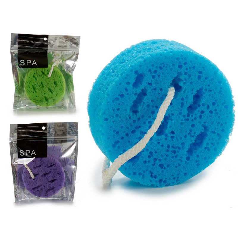 ESPONJA REDONDA 4X11CM SURT 3 COLORES