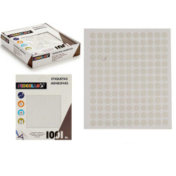 ETIQUETAS ADHESIVAS DIAM 10MM 7 PAGINAS
