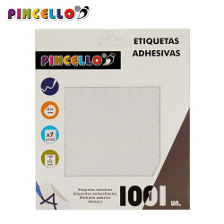 ETICHETTE ADESIVE DIAM 10MM 7 PAGINE
